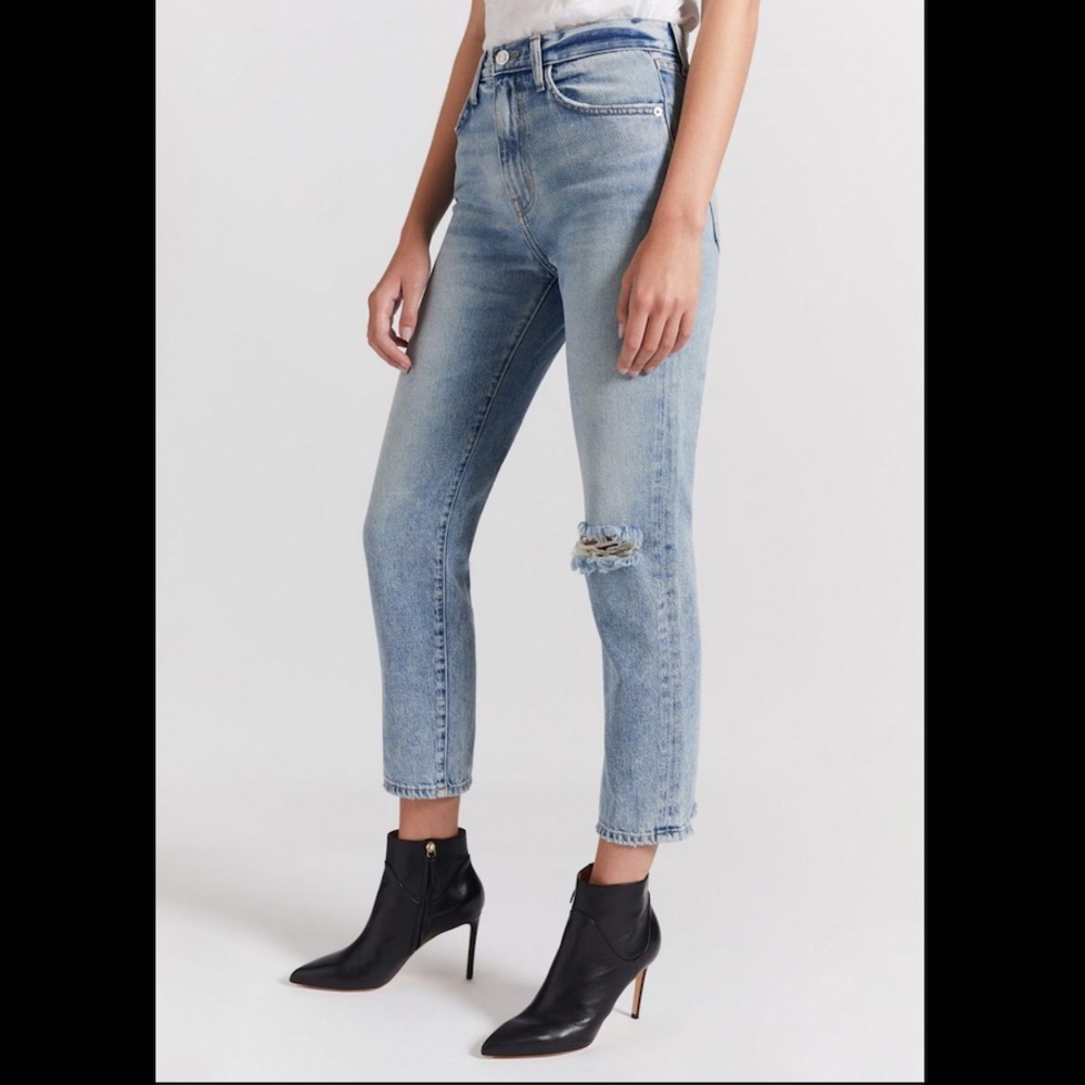 Current Elliot vintage slim cropped boyfriend 27